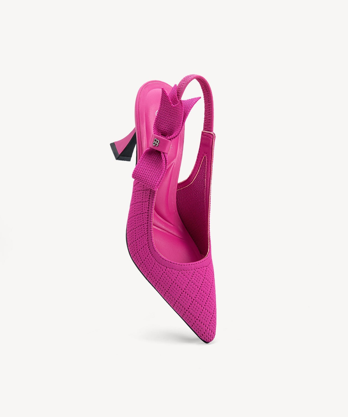Zapatos de tacón con punta puntiaguda y lazo EverLush