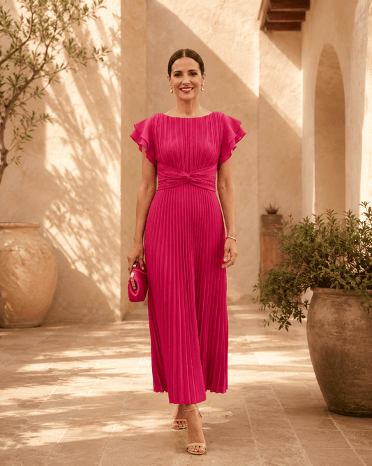Vestido con caída elegante