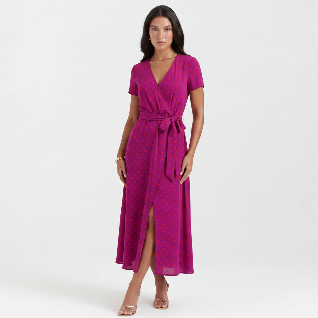 Julia | Vestido elegante con escote