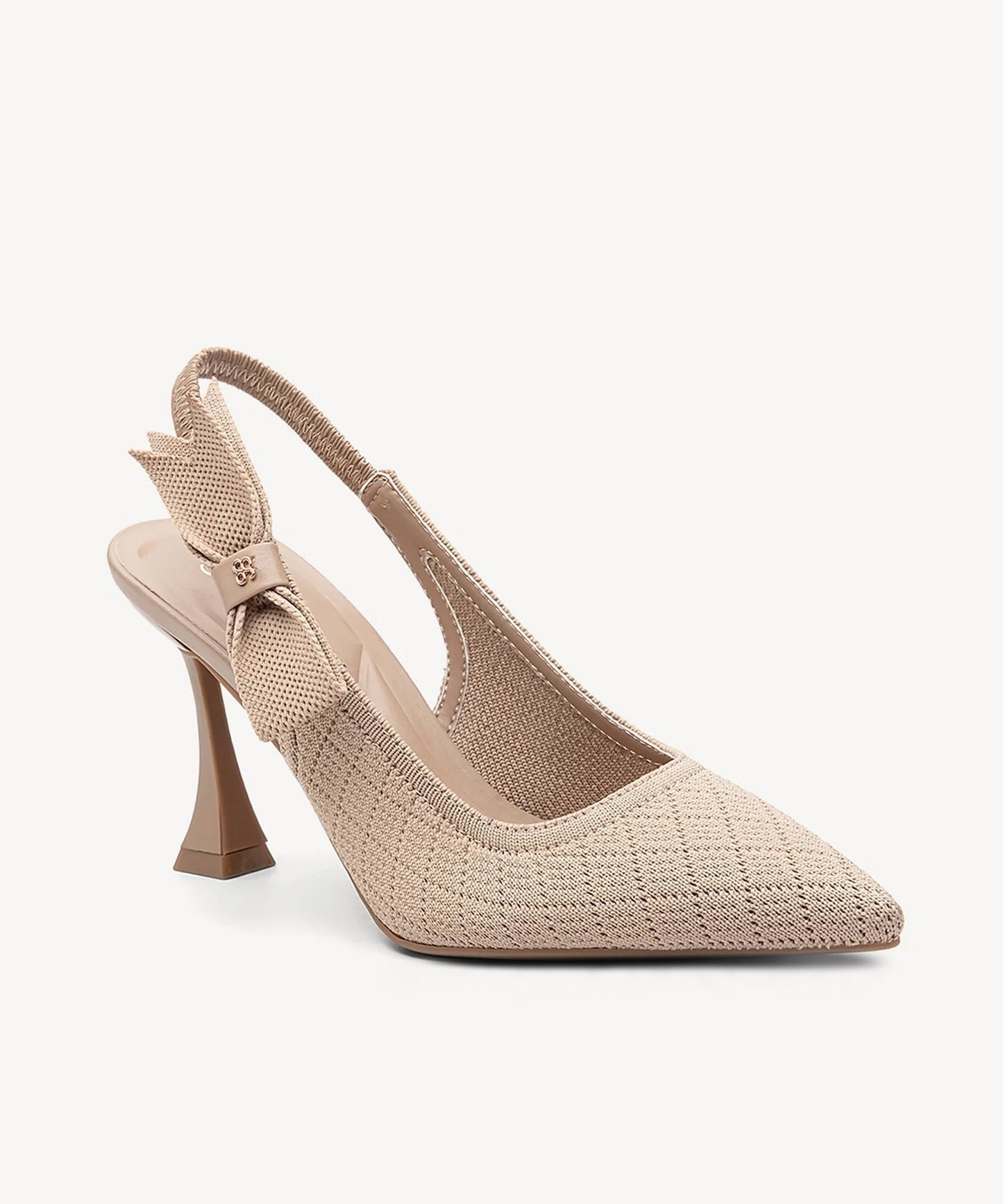 Zapatos de tacón con punta puntiaguda y lazo EverLush
