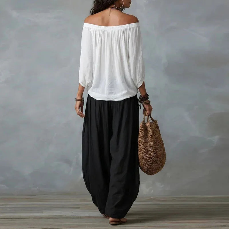 Conjunto de Dos Piezas Estilo Boho para Mujer