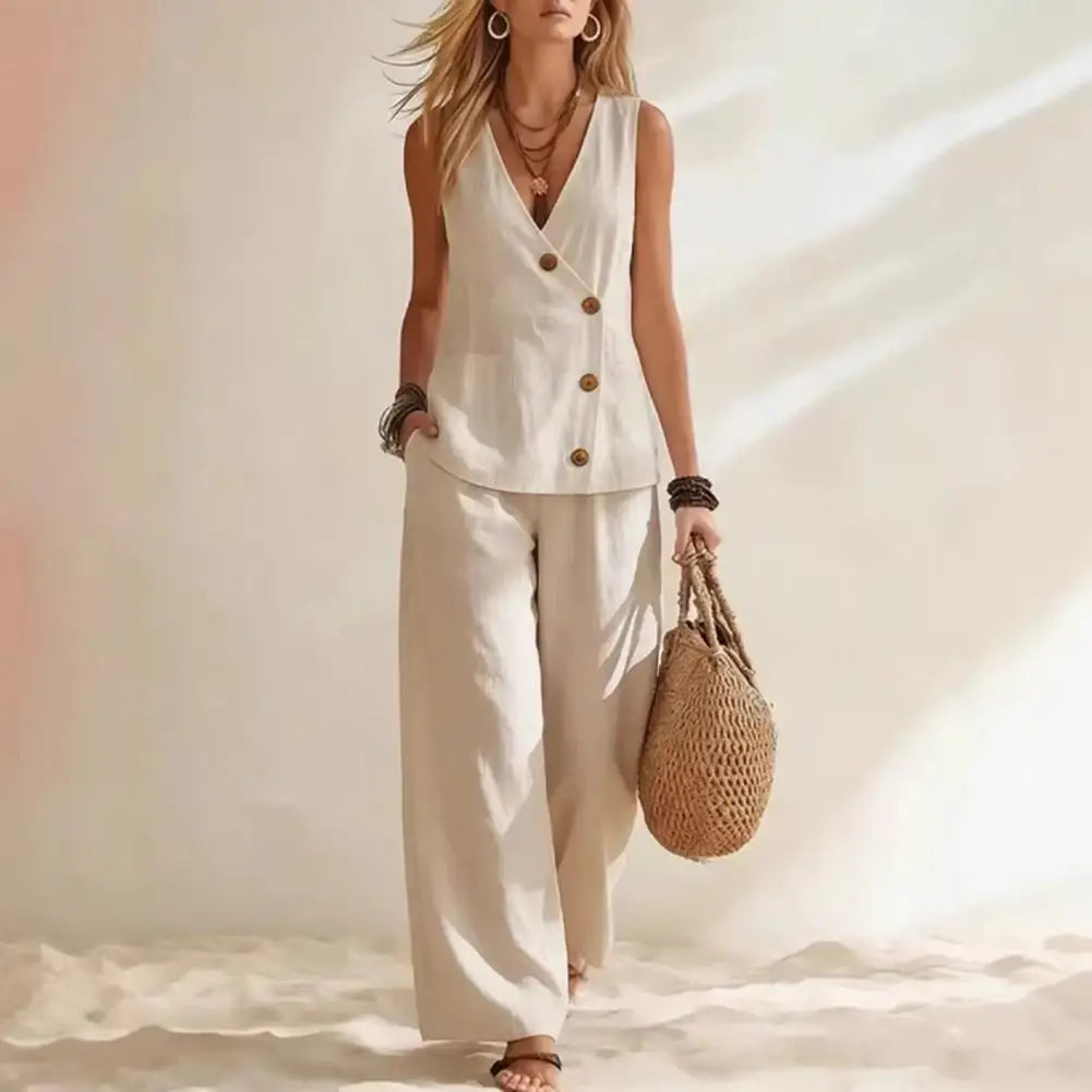 Conjunto de Dos Piezas de Verano