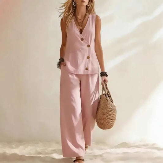 Conjunto de Dos Piezas de Verano