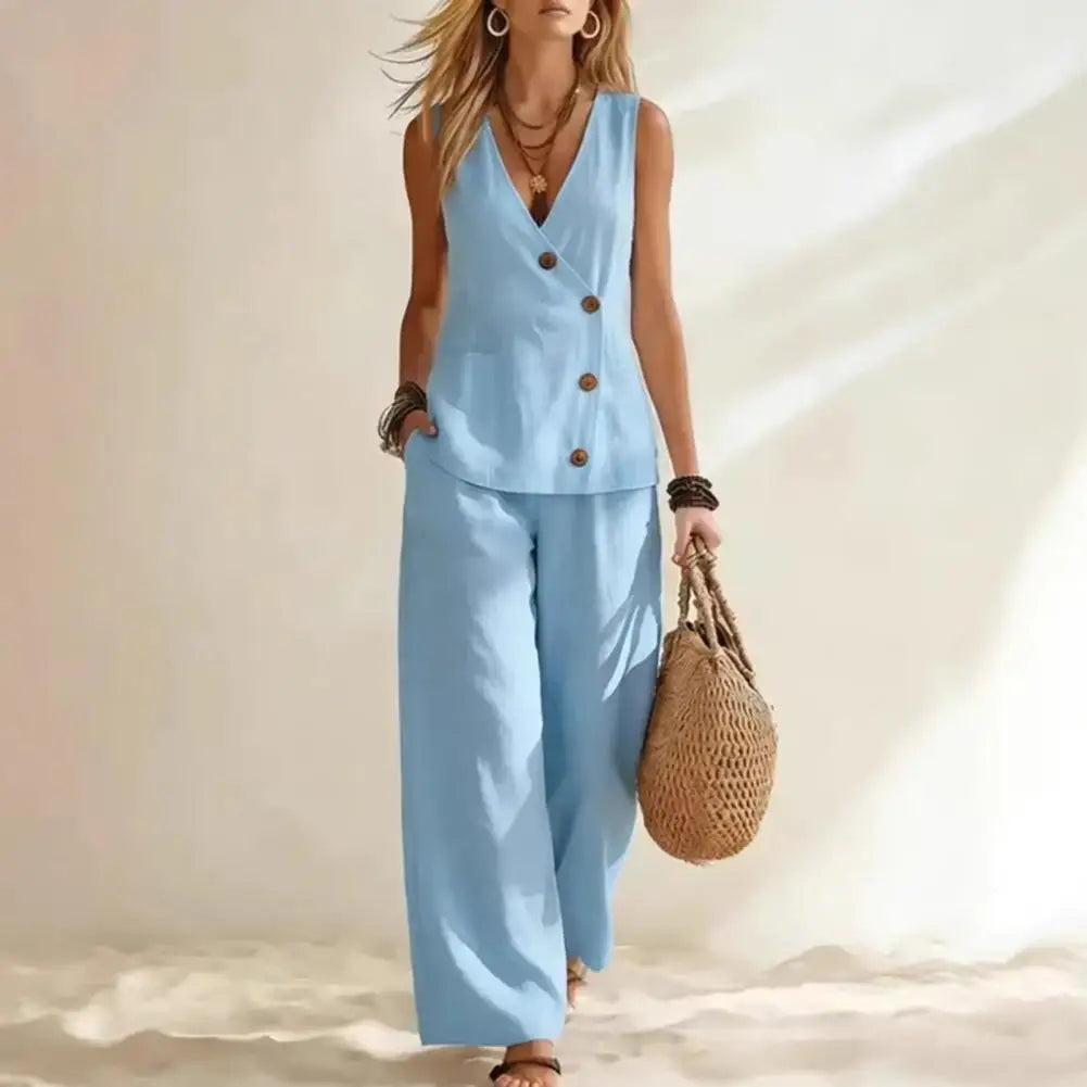 Conjunto de Dos Piezas de Verano