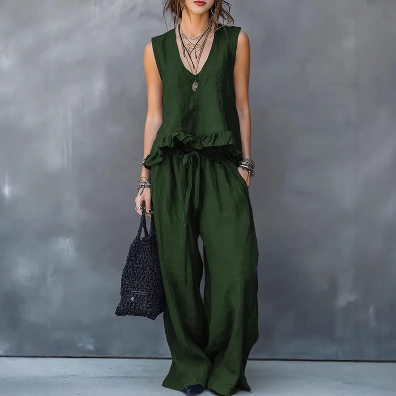 Conjuntos de 2 piezas de ropa urbana de primavera para mujer
