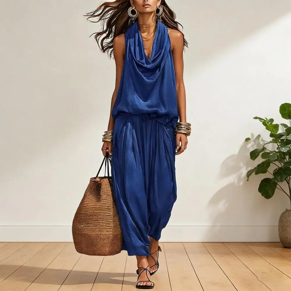 Conjuntos de Pantalones Halter para Mujer,