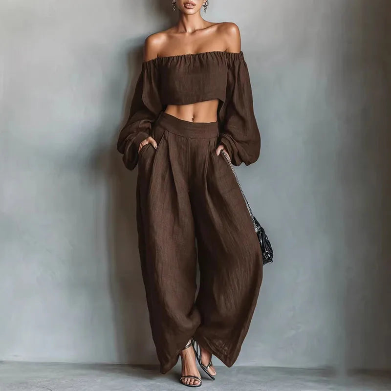 Conjunto de Top Corto