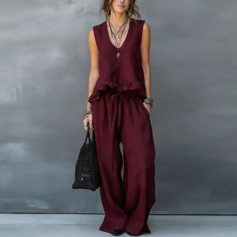 Conjuntos de 2 piezas de ropa urbana de primavera para mujer
