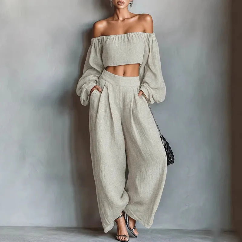 Conjunto de Top Corto