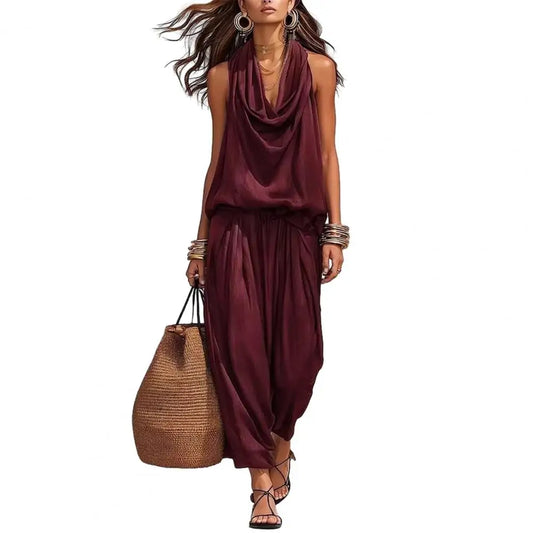 Conjuntos de Pantalones Halter para Mujer,