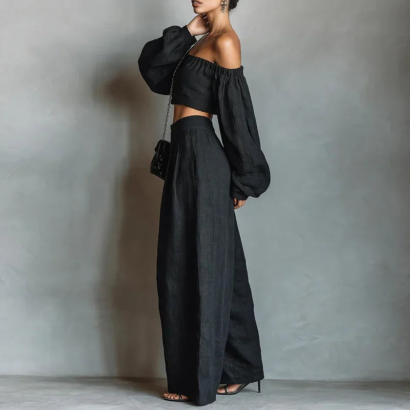 Conjunto de Top Corto