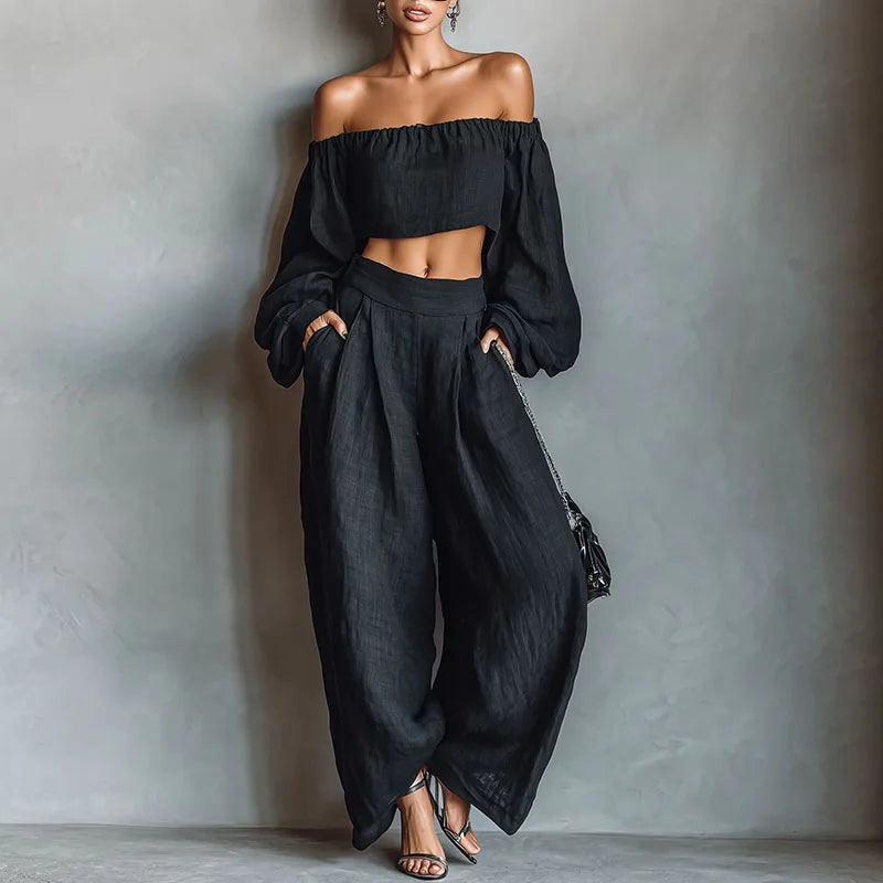 Conjunto de Top Corto